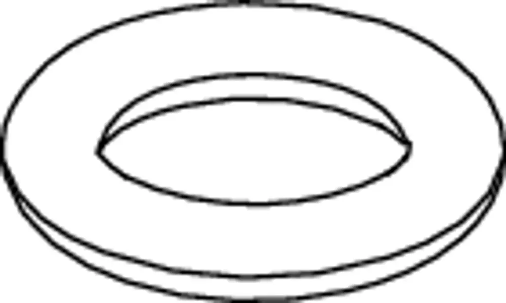 O-Ring für Wasseranschlussnippel, hergestellt von TECE, mit runder Form und durchgehendem Profil für dichte Verbindungen in Sanitärinstallationen.